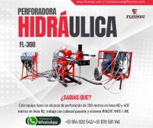 MAQUINA PERFORADORA FL - 300 SISTEMA WINCHE WIRE - LINE 